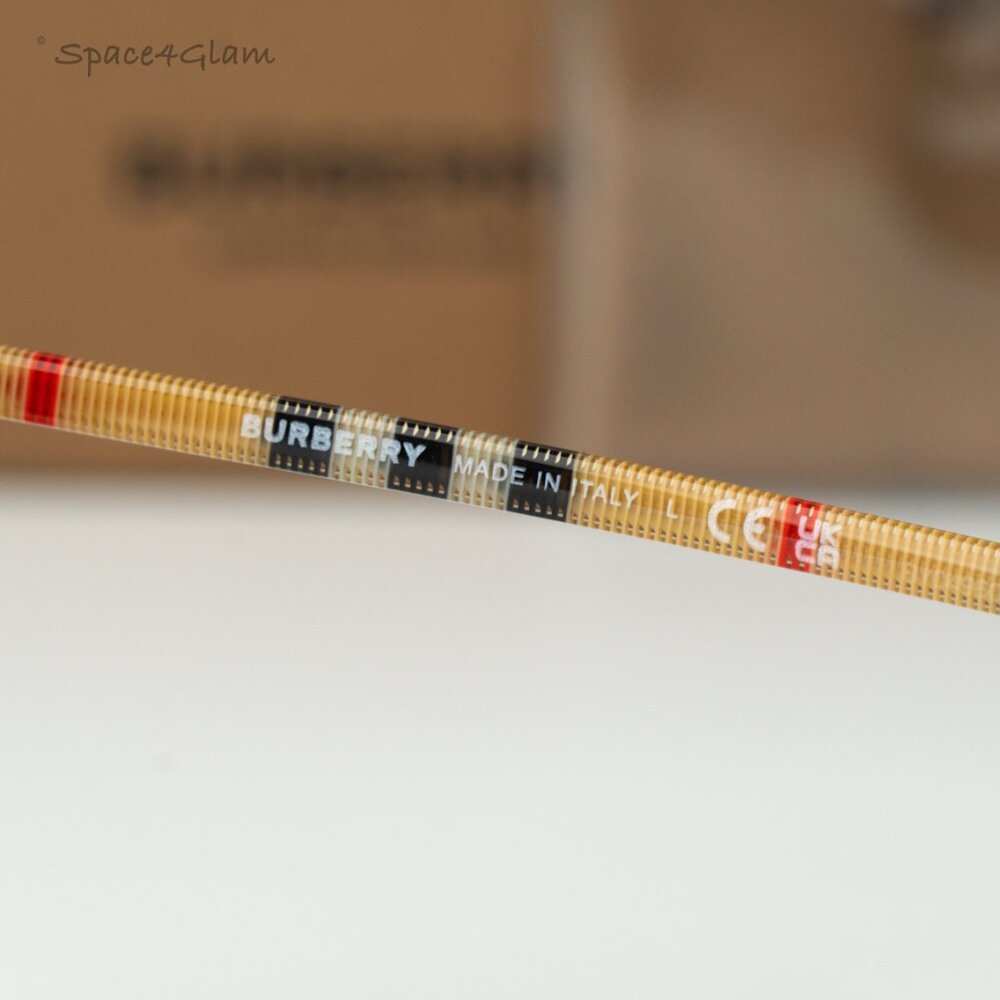 Burberry Women Sunglasses Black Grey Gradient Square BE4323F 38538G BRAND NEW - Picture 7 of 12